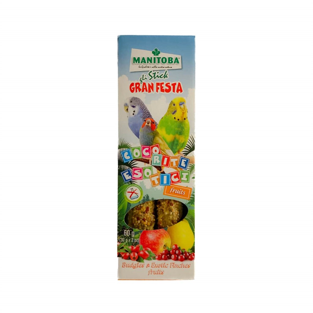 STICK COCORITE E ESOTICI FRUTTA MANITOBA GR 30 X 2 PZ